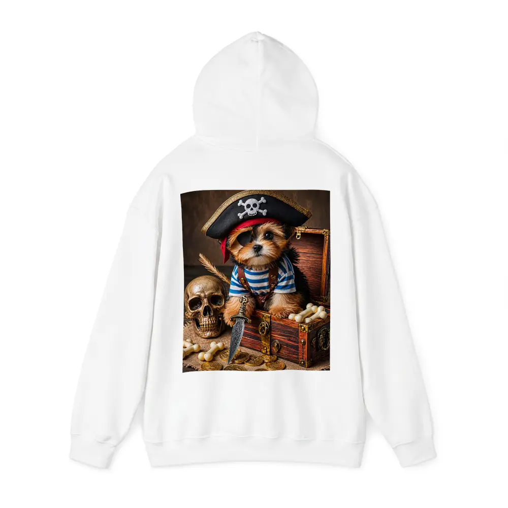 Yorkshire Terrier Pirate Puppy Treasure Chest – Hoodies