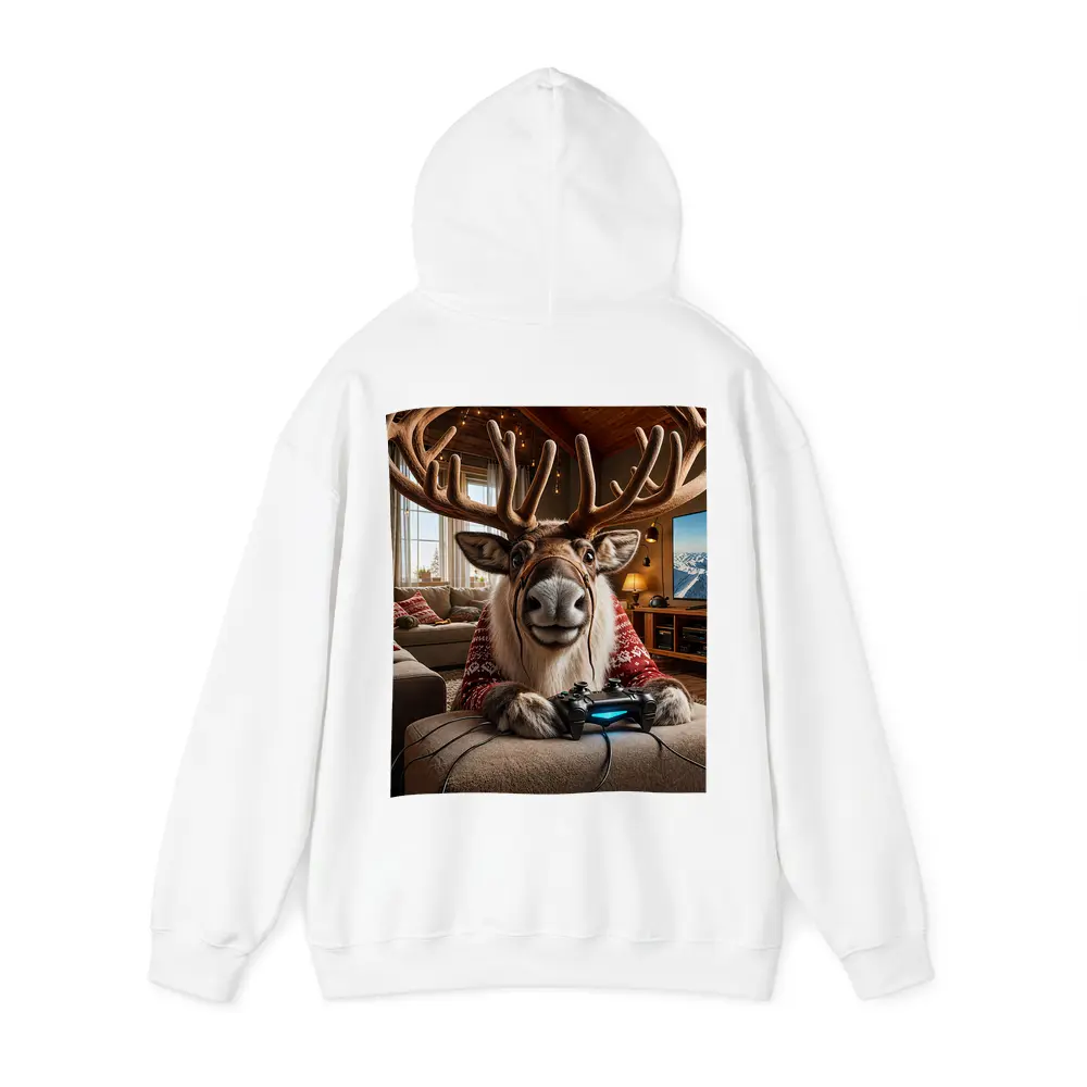 Caribou Gaming Controller Cozy Living Room – Hoodies