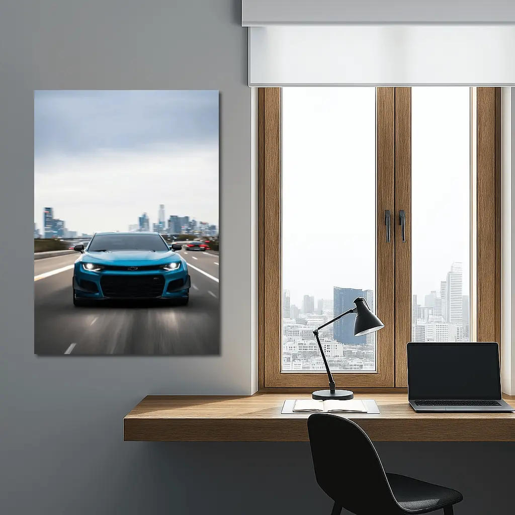 Chevrolet Camaro ZL1 City Highway Drive – Wall Art