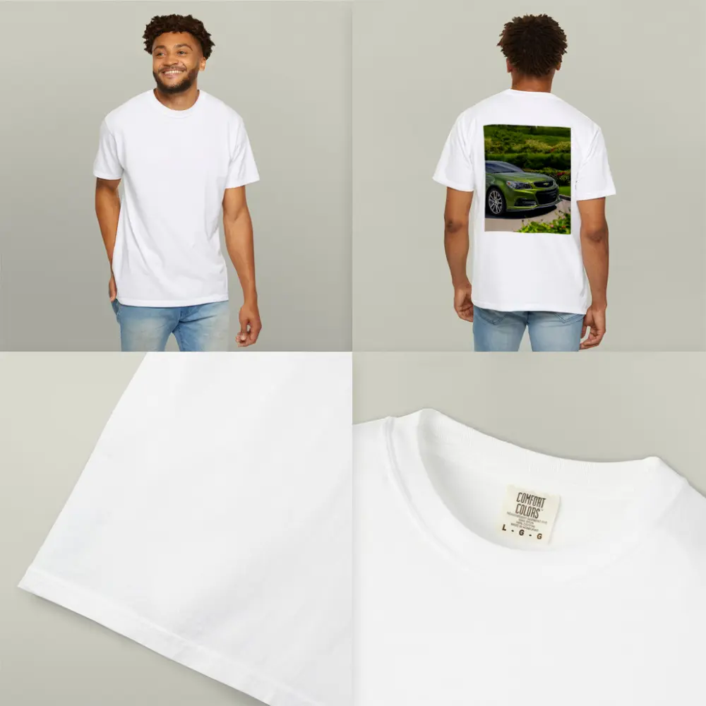 Chevrolet SS Green Muscle Car Outdoors – T-Shirts