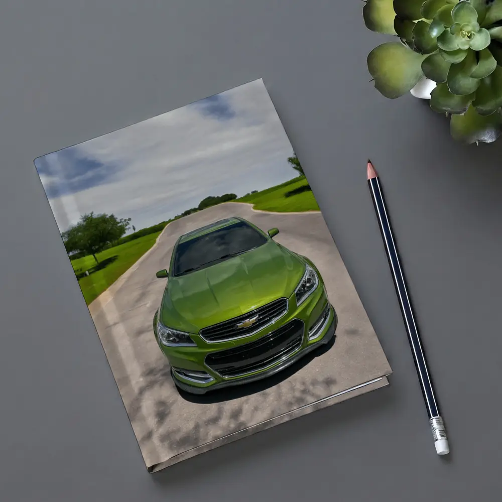 Chevrolet SS Sedan Green Country Road – Notebooks