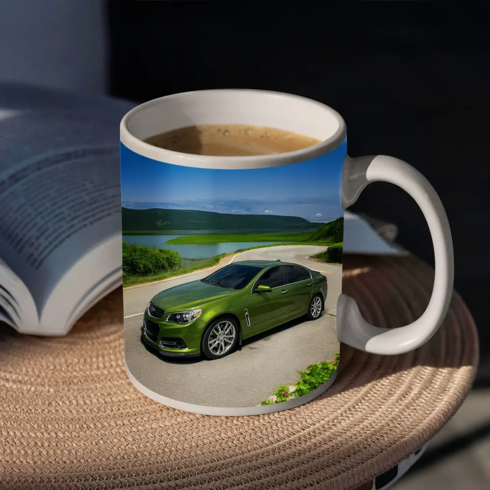 Chevrolet SS Green Sedan Lake Road – Mugs