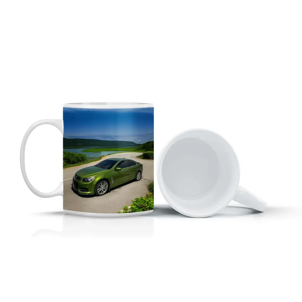 Chevrolet SS Green Sedan Lake Road – Mugs