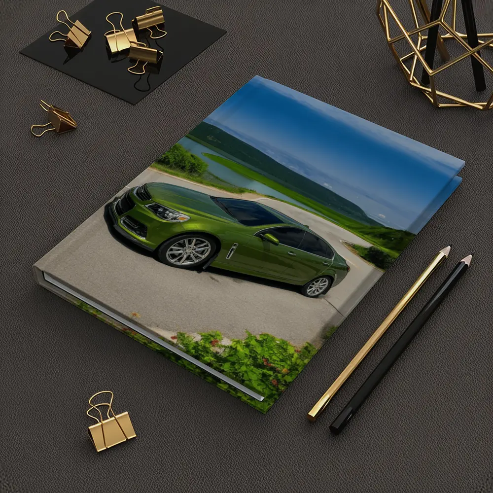 Chevrolet SS Green Sedan Lake Road – Notebooks