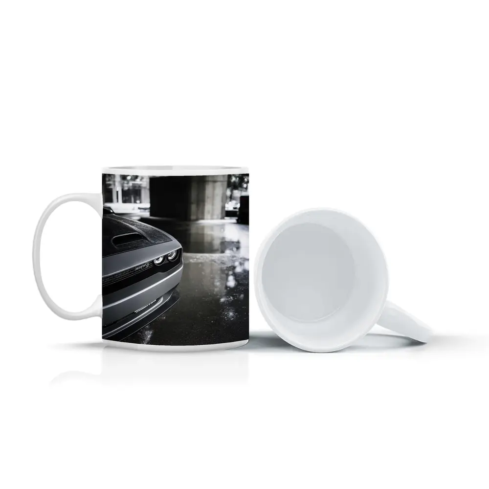 Dodge Challenger SRT Hellcat Wet Street – Mugs