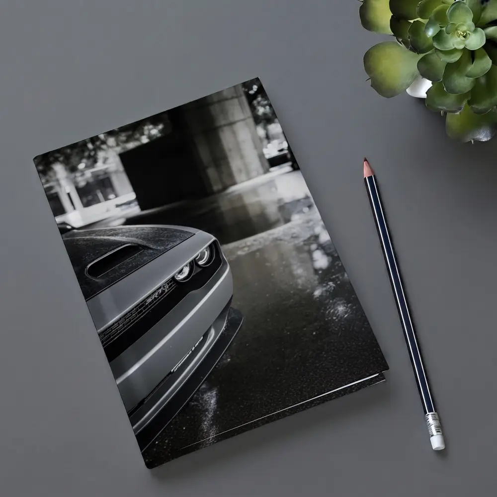 Dodge Challenger SRT Hellcat Wet Street – Notebooks