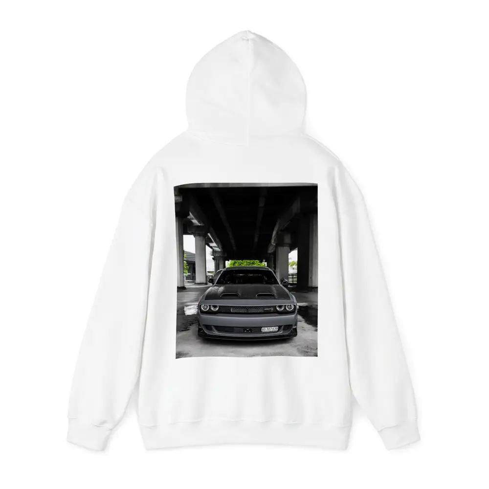 Dodge Challenger SRT Hellcat Under Bridge – Hoodies