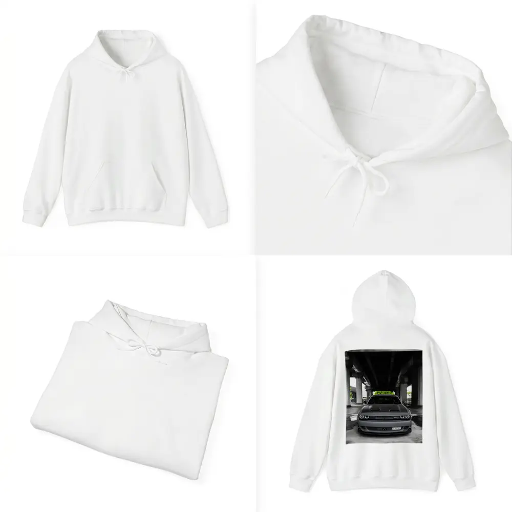 Dodge Challenger SRT Hellcat Under Bridge – Hoodies