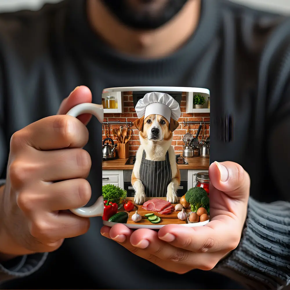 Labrador Chef Dog Kitchen Cooking Art – Mugs