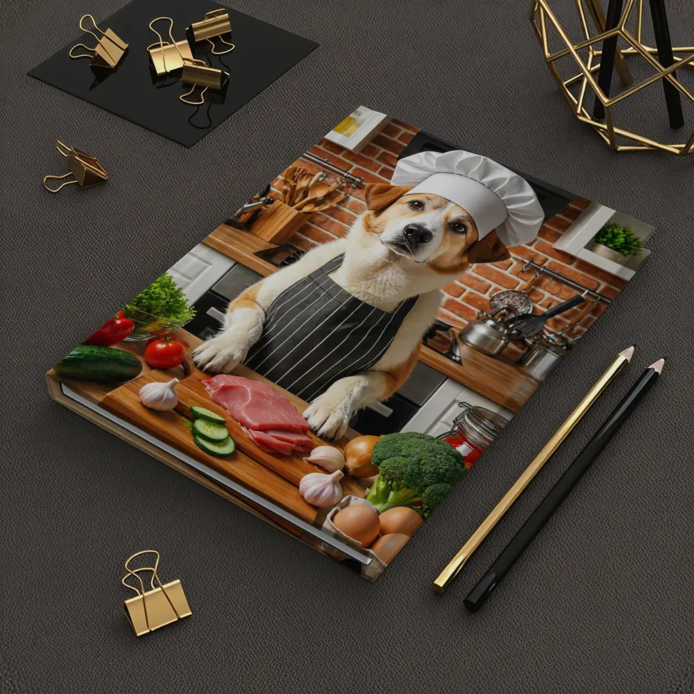 Labrador Chef Dog Kitchen Cooking Art – Notebooks