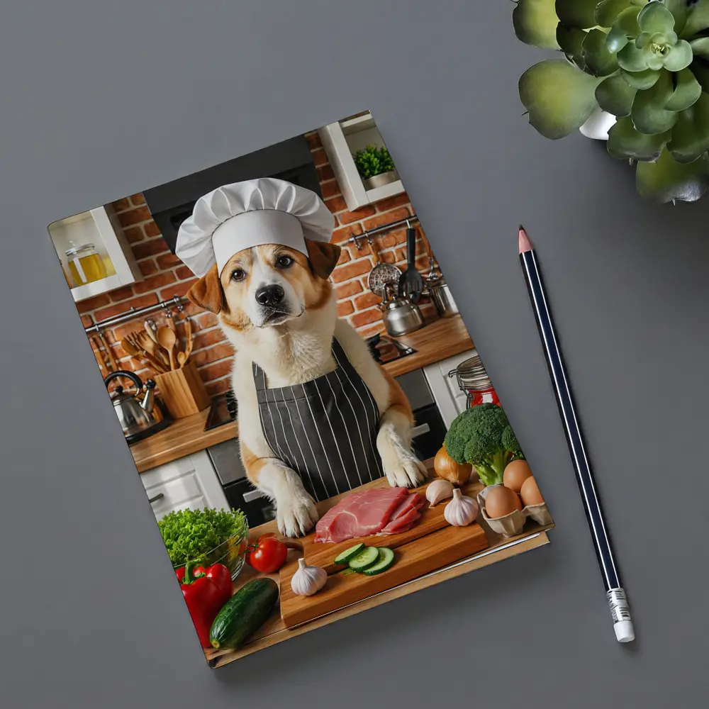 Labrador Chef Dog Kitchen Cooking Art – Notebooks