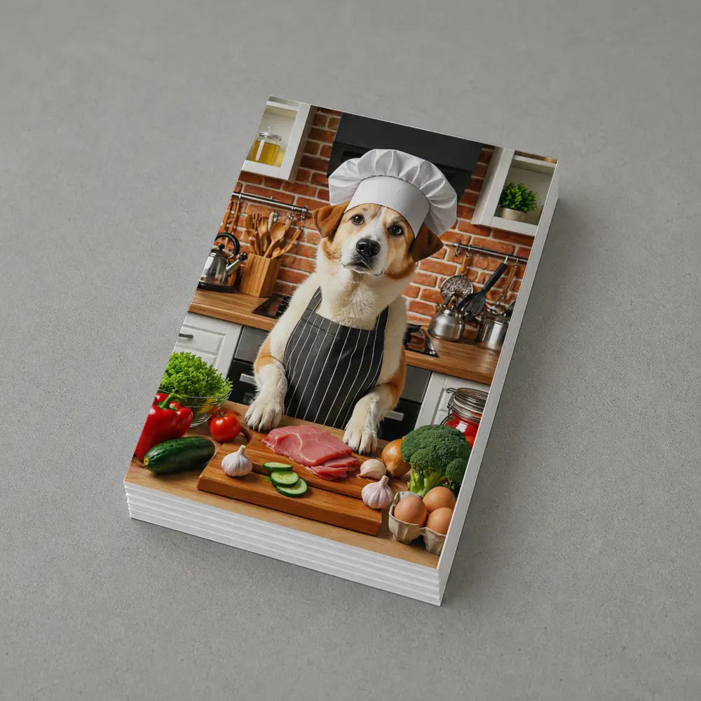 Labrador Chef Dog Kitchen Cooking Art – Postcards