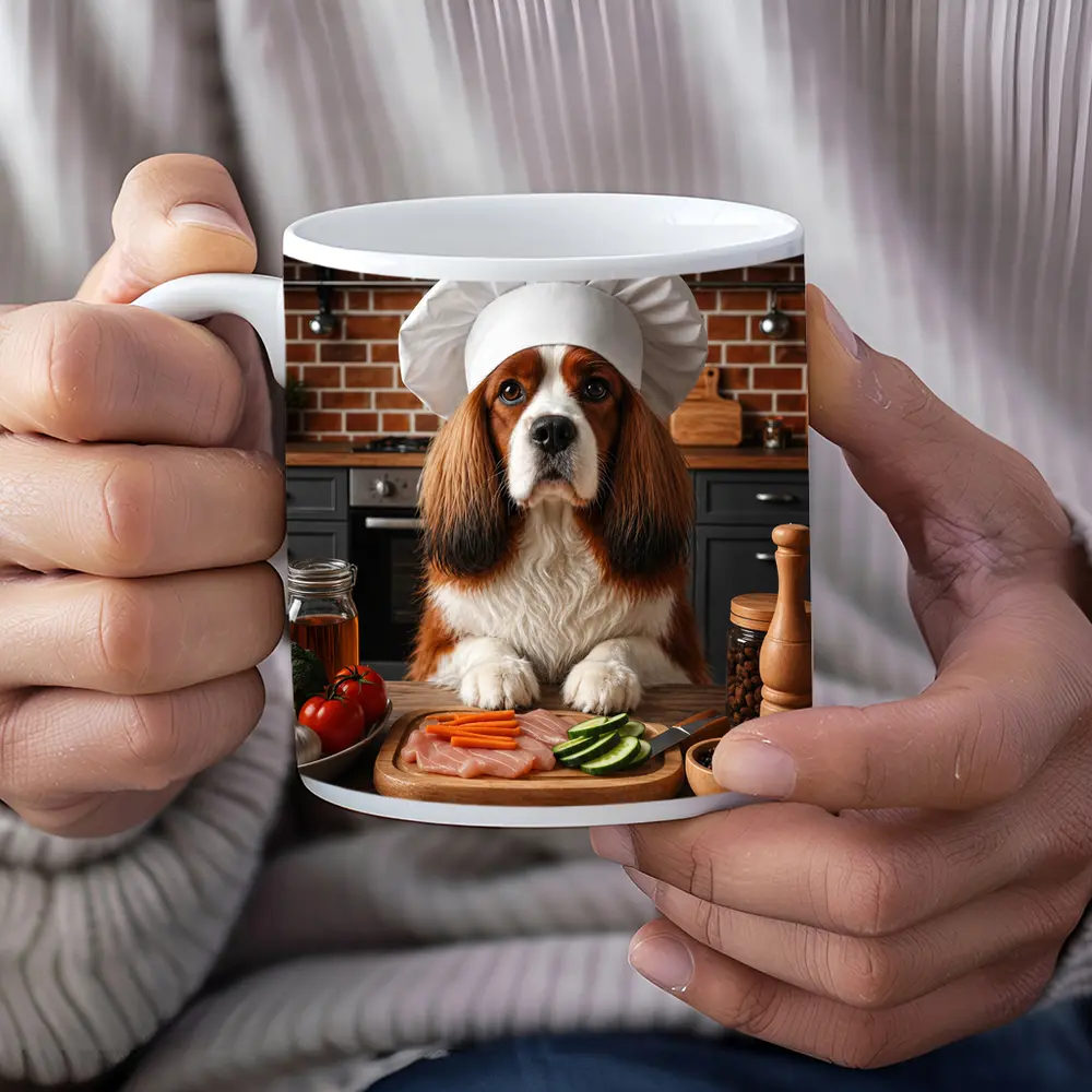 Cavalier King Charles Spaniel Chef Kitchen – Mugs