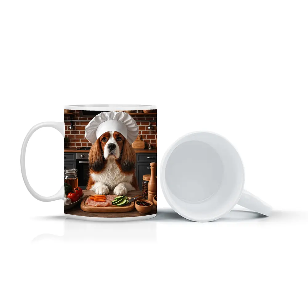 Cavalier King Charles Spaniel Chef Kitchen – Mugs