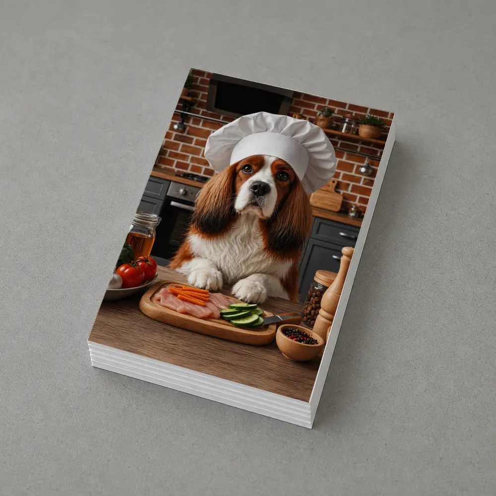 Cavalier King Charles Spaniel Chef Kitchen – Postcards