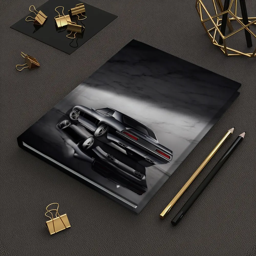 1969 Chevrolet Camaro Dark Marble Studio – Notebooks
