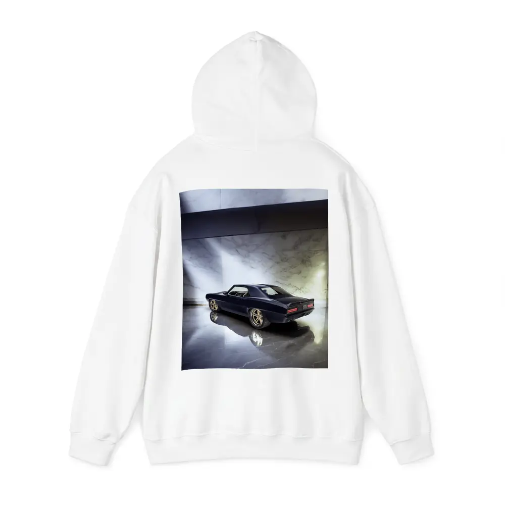 Dark Chevrolet Camaro Classic Muscle Car Marble – Hoodies