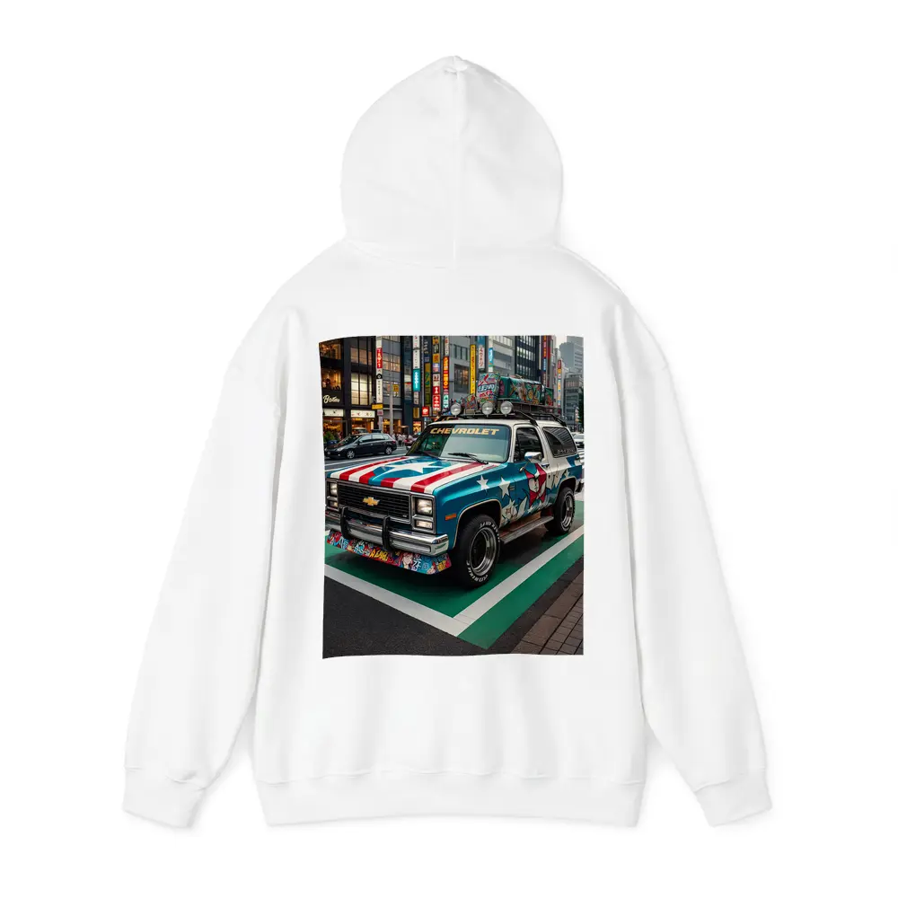 Chevrolet Blazer Tokyo City Street Art – Hoodies