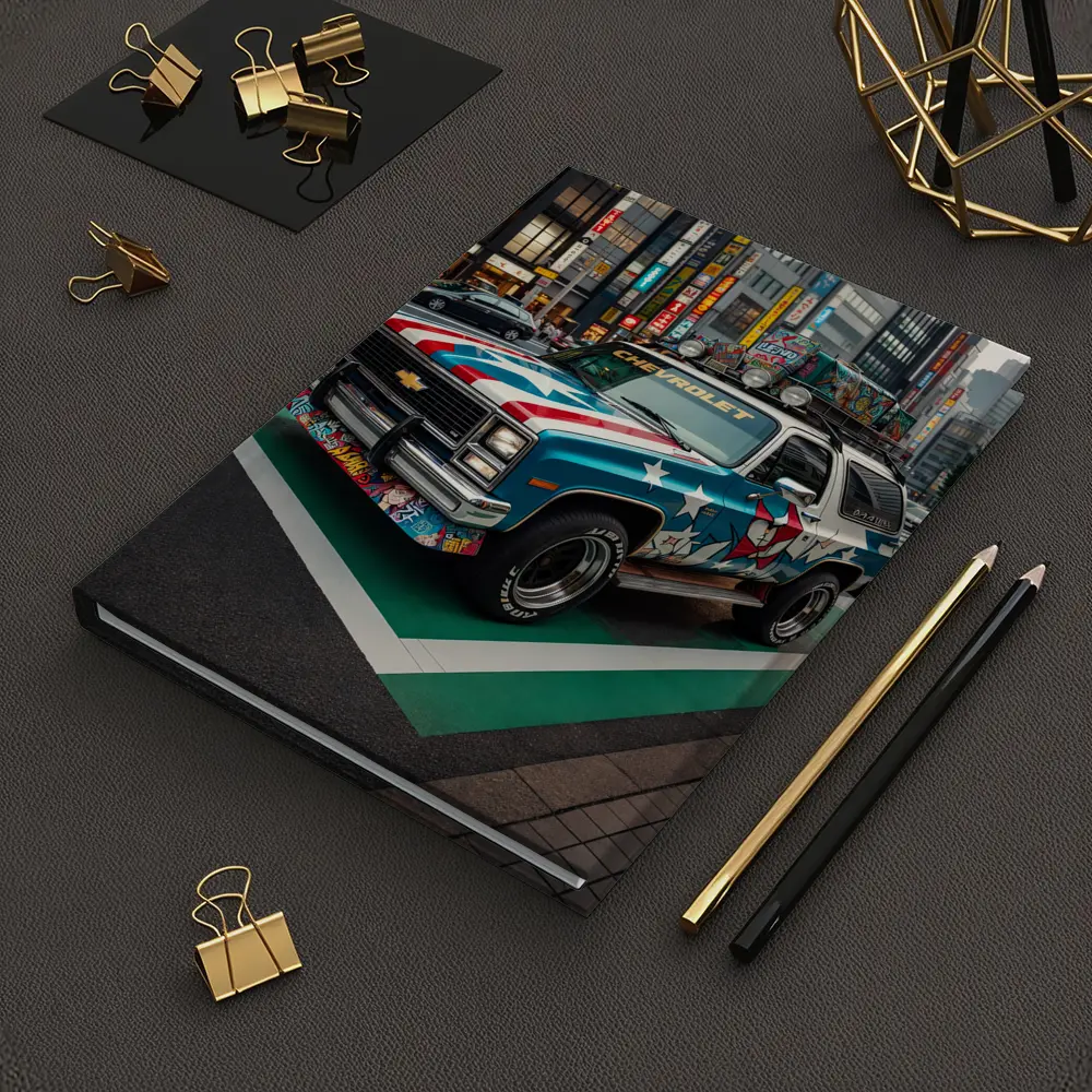 Chevrolet Blazer Tokyo City Street Art – Notebooks