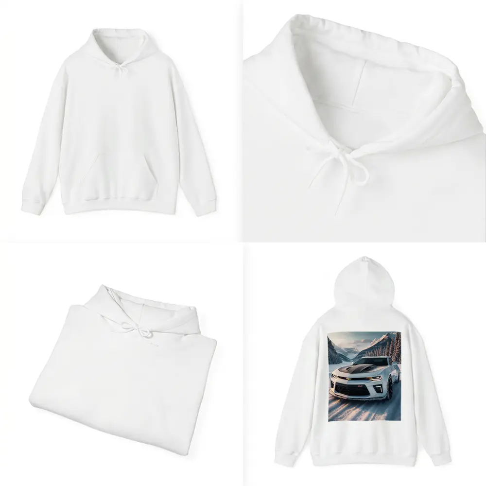 Chevrolet Camaro ZL1 Snowy Mountain Road – Hoodies