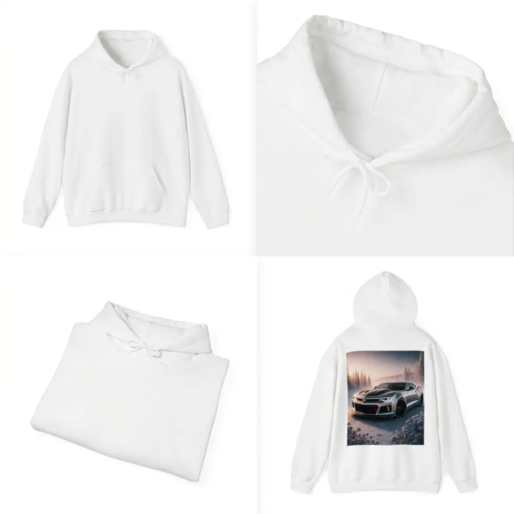 Chevrolet Camaro ZL1 Snowy Winter Night – Hoodies