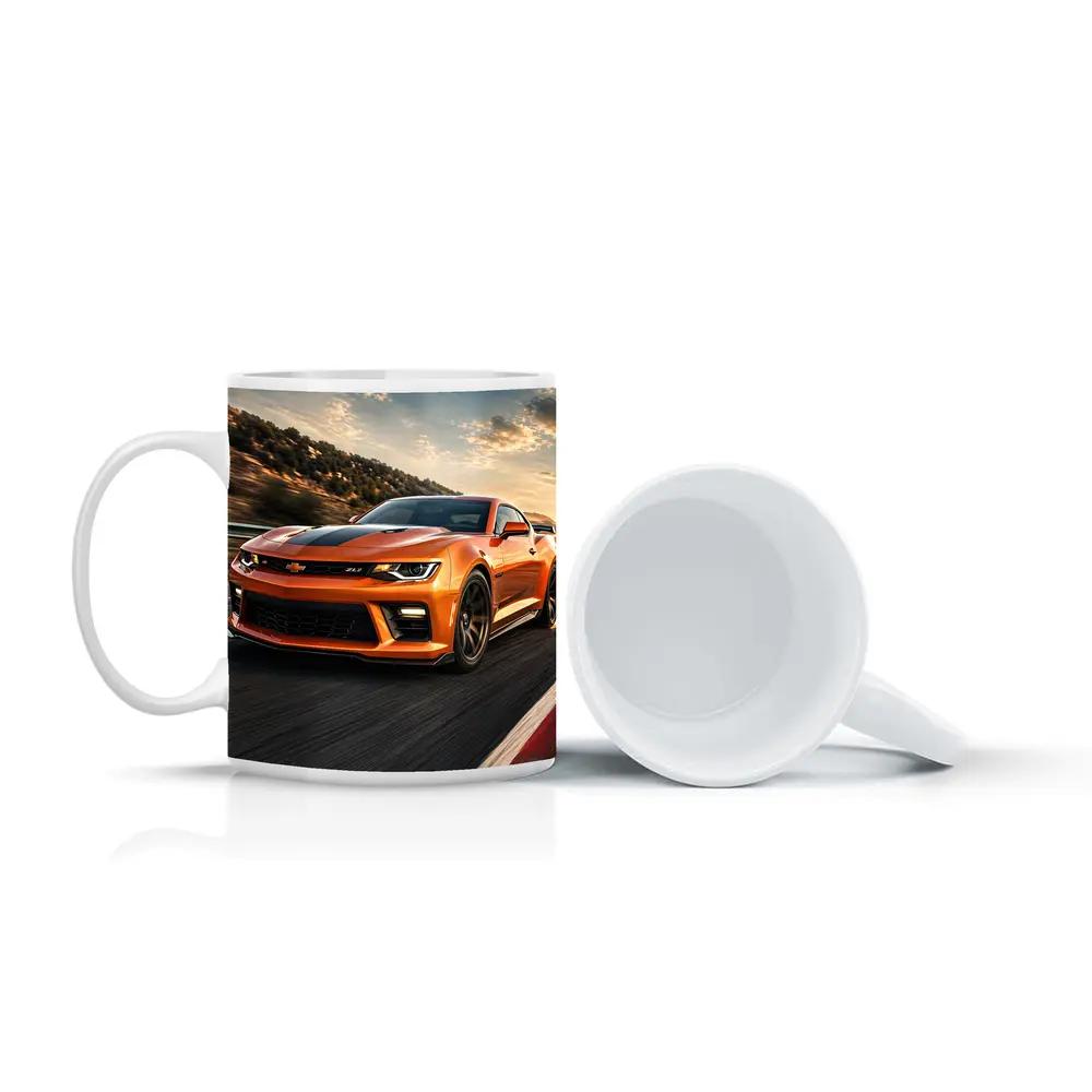 Chevrolet Camaro ZL1 Orange Racing Track – Mugs