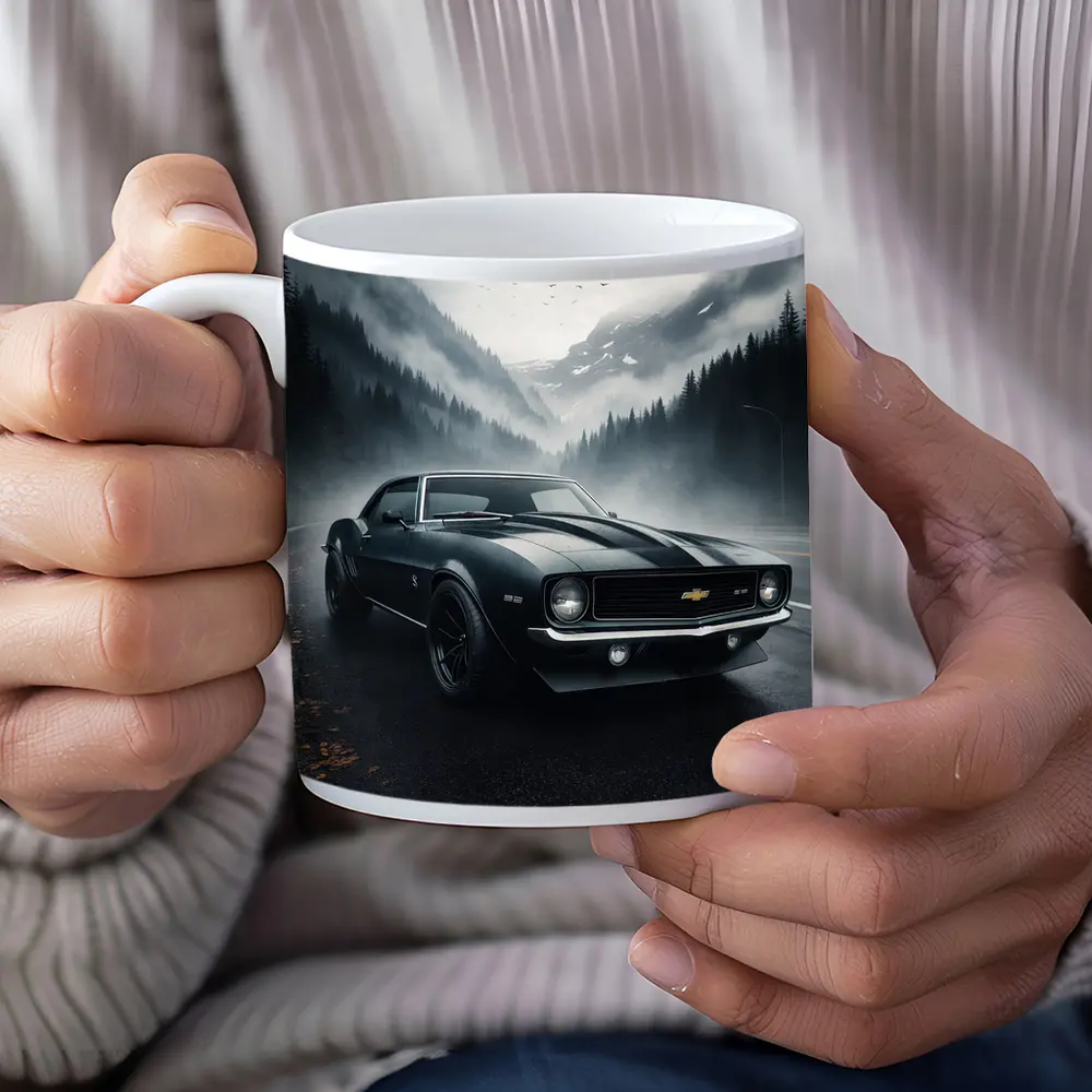 Chevrolet Camaro SS Foggy Mountain Road – Mugs