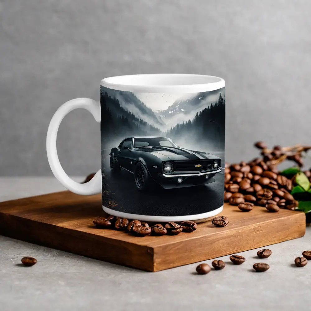 Chevrolet Camaro SS Foggy Mountain Road – Mugs