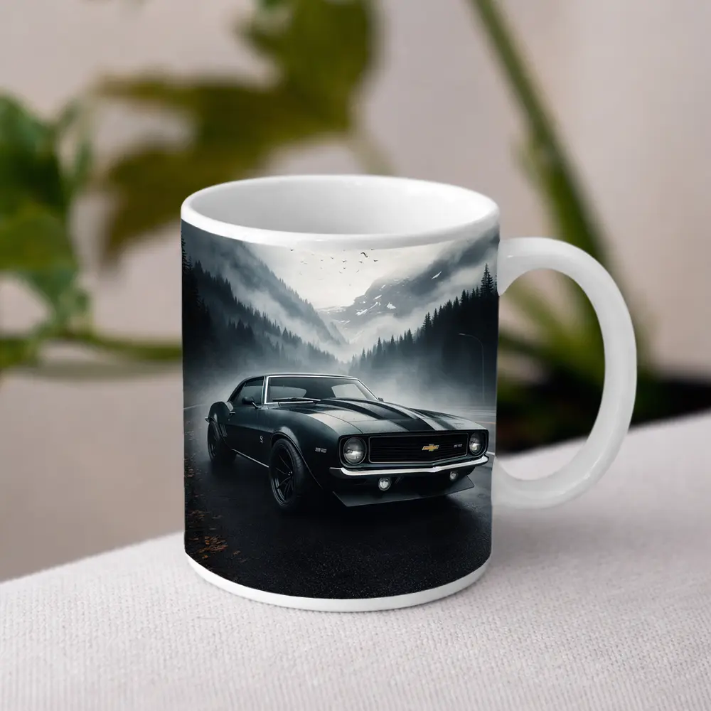 Chevrolet Camaro SS Foggy Mountain Road – Mugs