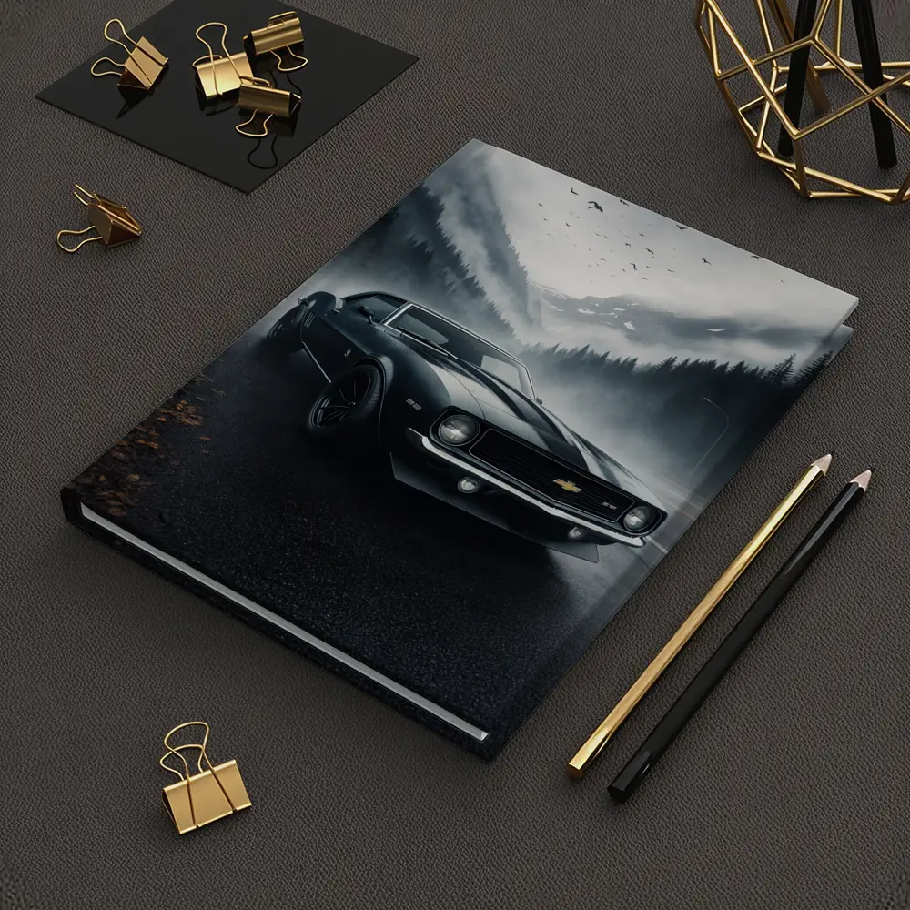Chevrolet Camaro SS Foggy Mountain Road – Notebooks