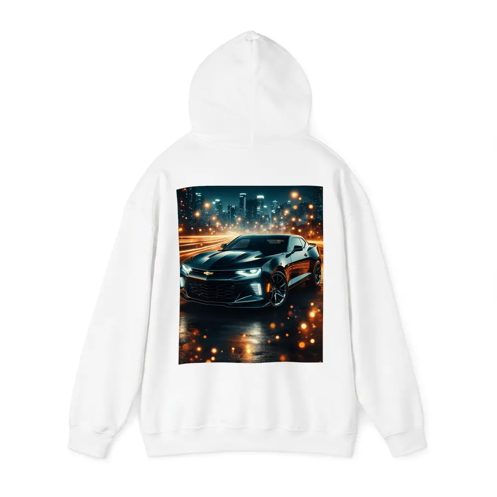 Chevrolet Camaro Black Night City Lights – Hoodies