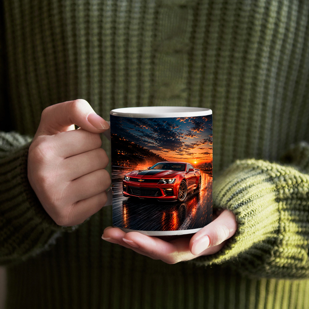 Chevrolet Camaro SS Red Track Night – Mugs