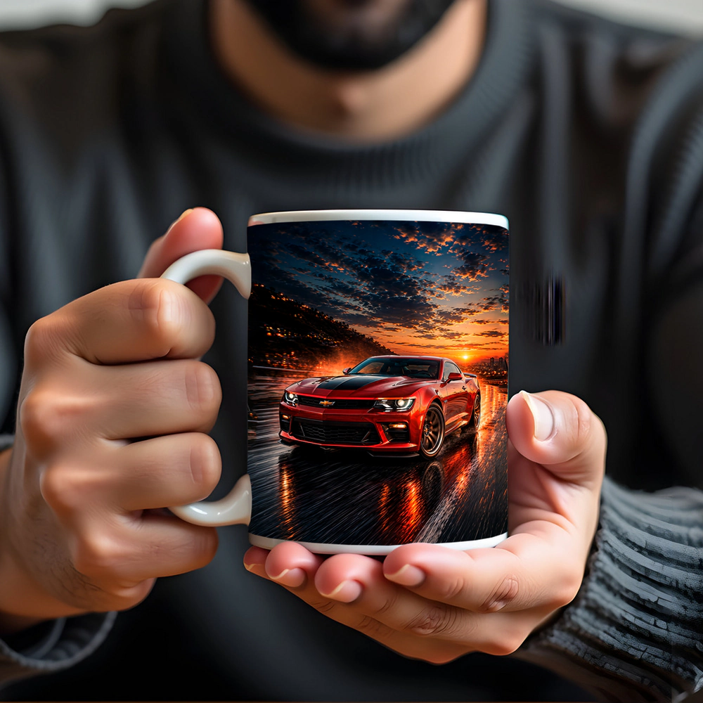 Chevrolet Camaro SS Red Track Night – Mugs