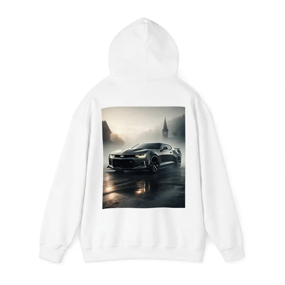 Chevrolet Camaro SS Dark Foggy Street – Hoodies