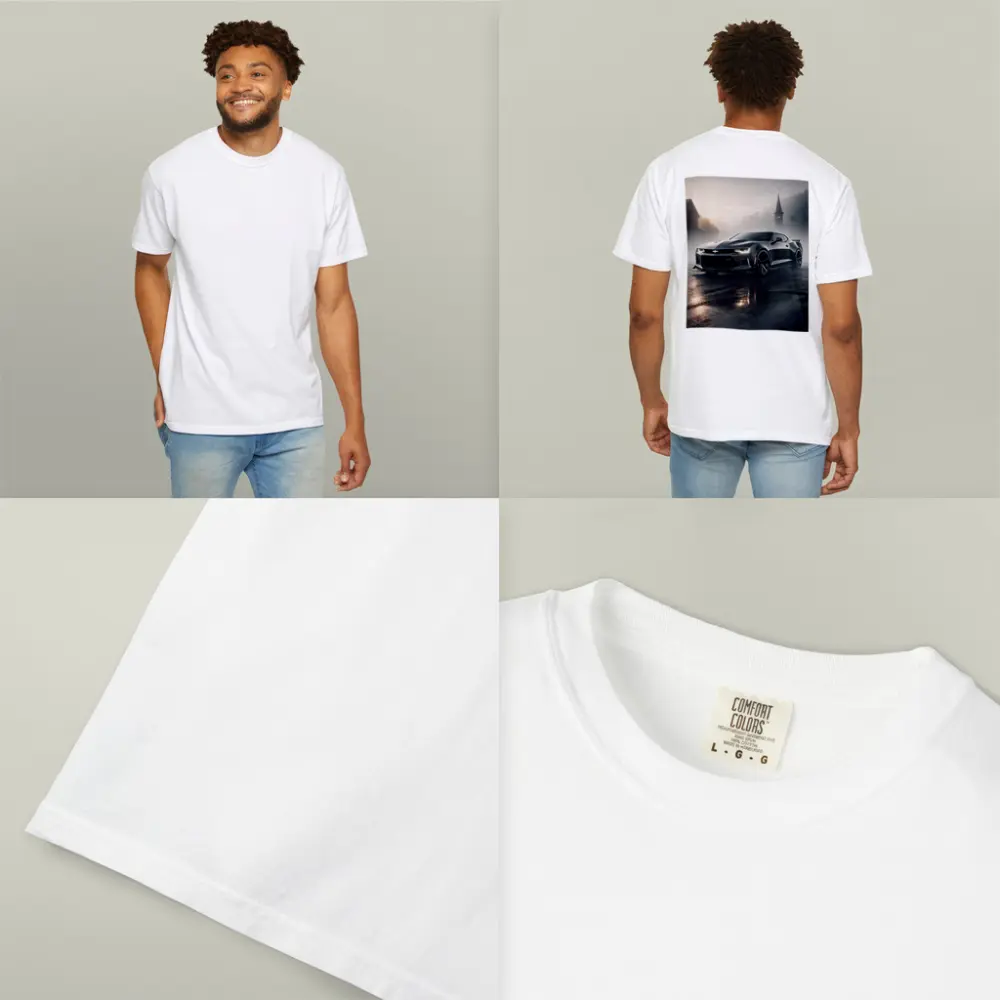 Chevrolet Camaro SS Dark Foggy Street – T-Shirts