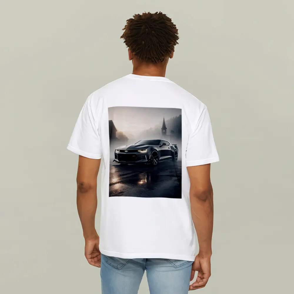 Chevrolet Camaro SS Dark Foggy Street – T-Shirts
