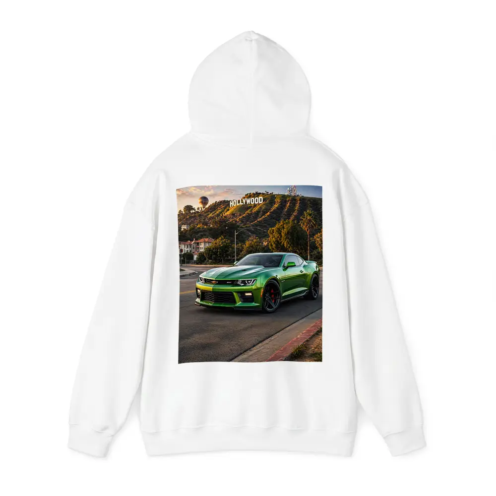 Chevrolet Camaro ZL1 Green Hollywood Sign – Hoodies