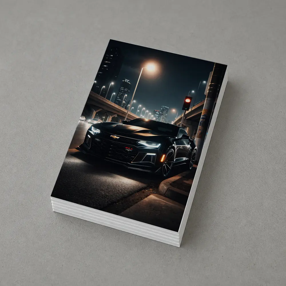 Chevrolet Camaro ZL1 Dark City Night – Postcards