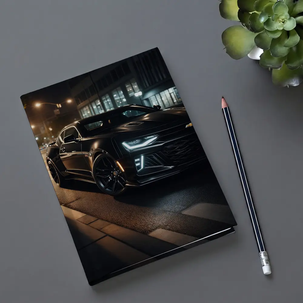 Chevrolet Camaro ZL1 Black Night Street – Notebooks