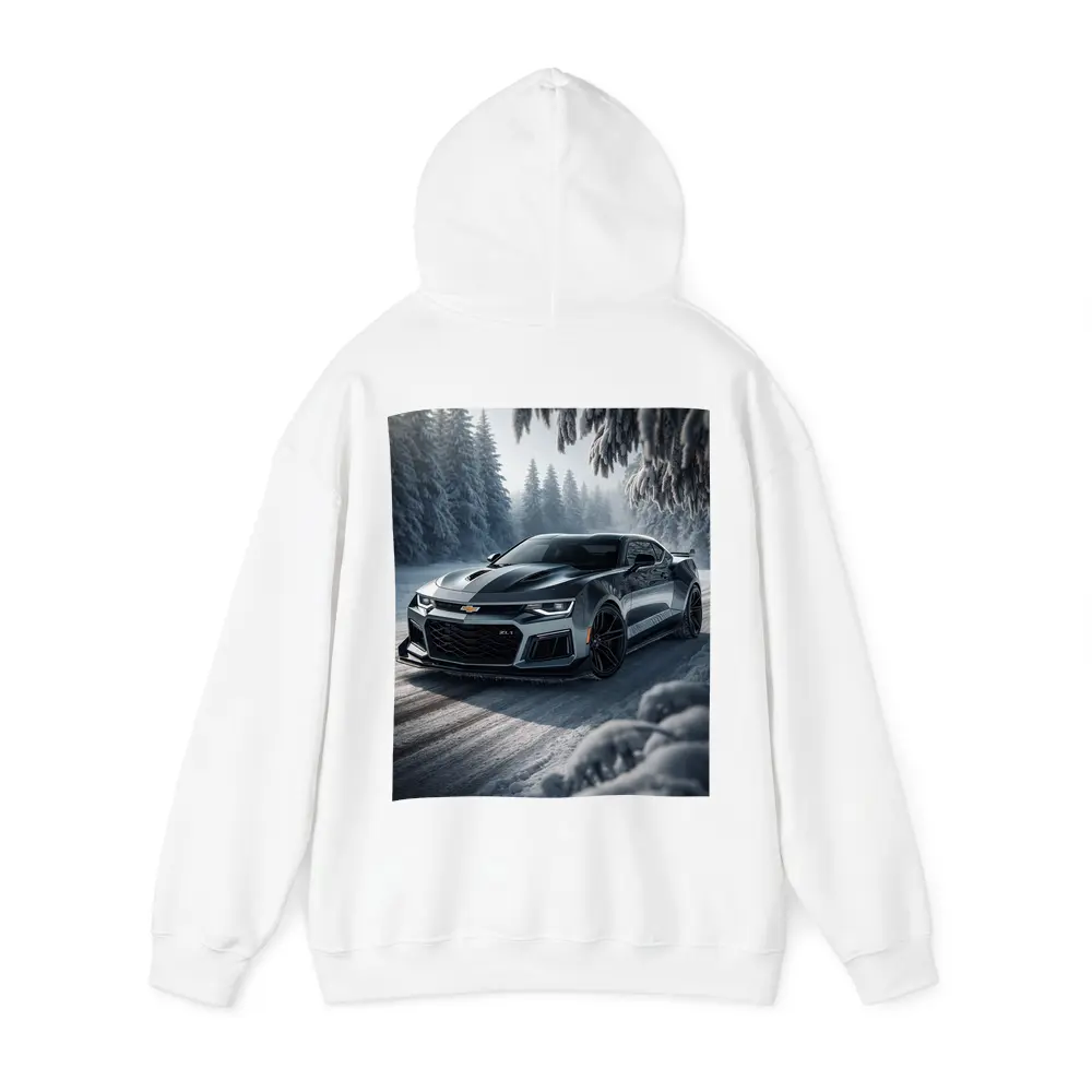 Chevrolet Camaro ZL1 Snowy Forest Road – Hoodies