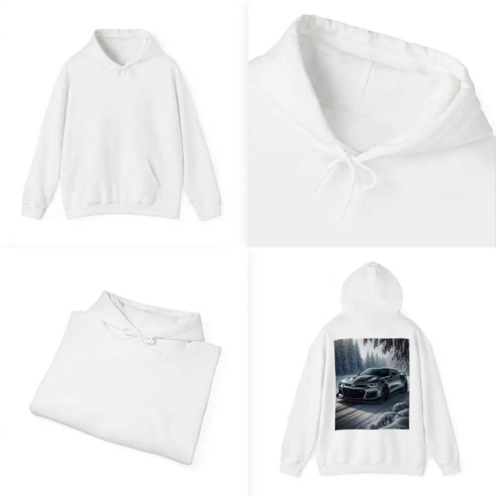 Chevrolet Camaro ZL1 Snowy Forest Road – Hoodies