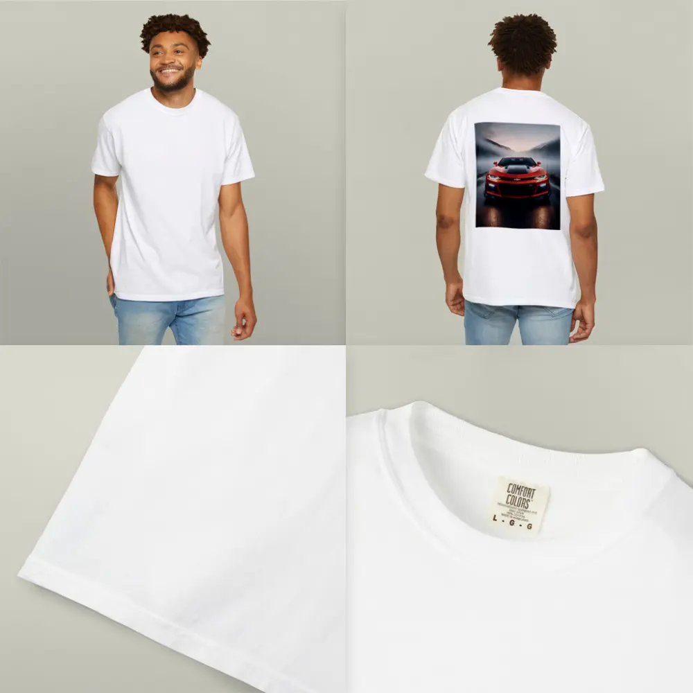 Chevrolet Camaro ZL1 Red Foggy Road – T-Shirts
