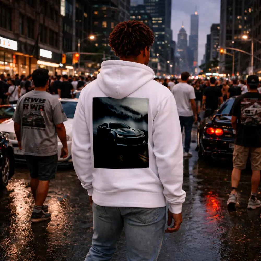 Chevrolet Camaro ZL1 Foggy Mountain Road – Hoodies