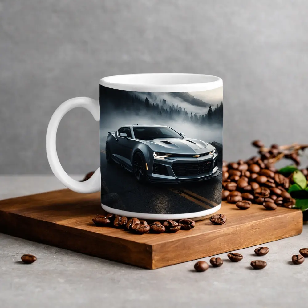 Chevrolet Camaro ZL1 Foggy Mountain Road – Mugs
