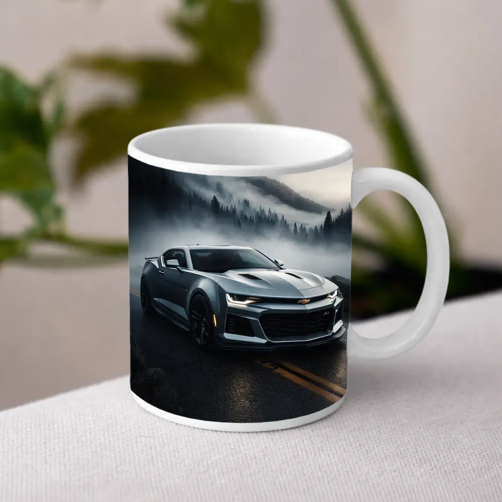 Chevrolet Camaro ZL1 Foggy Mountain Road – Mugs