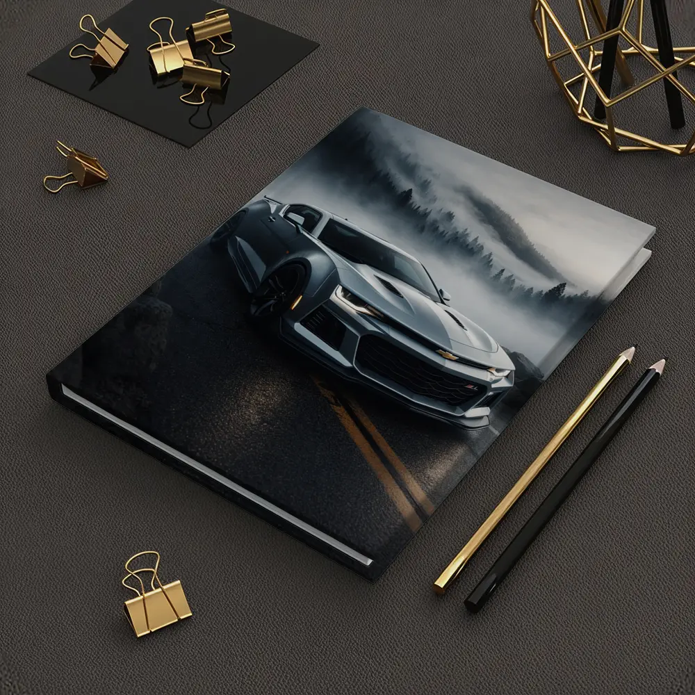 Chevrolet Camaro ZL1 Foggy Mountain Road – Notebooks