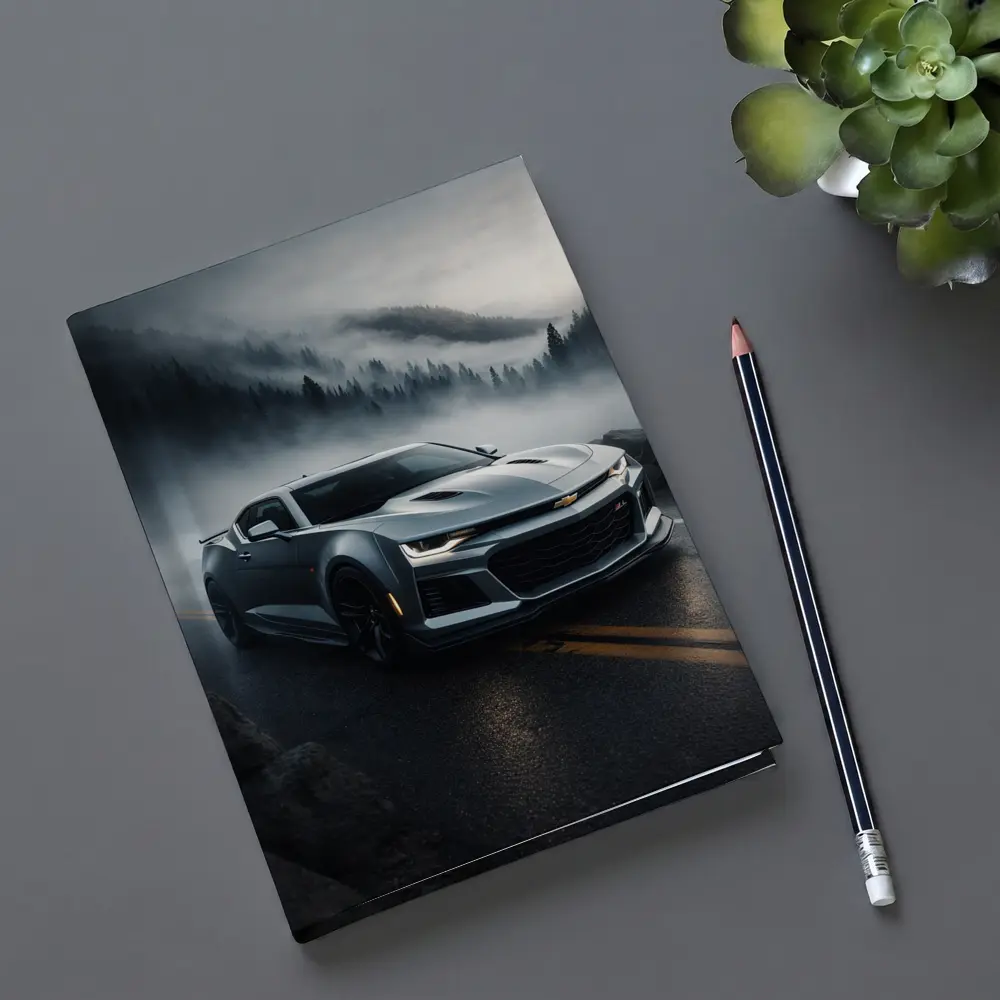 Chevrolet Camaro ZL1 Foggy Mountain Road – Notebooks
