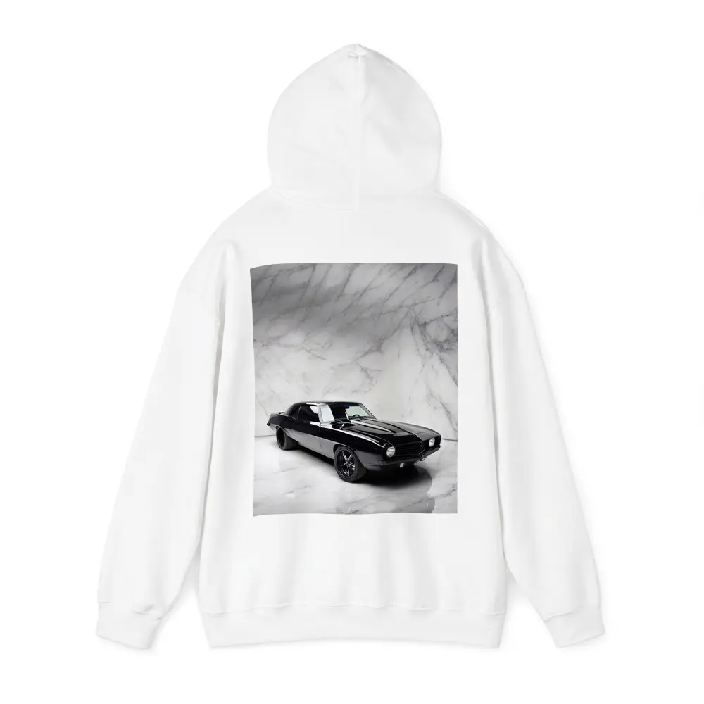 Black Chevrolet Camaro Classic Marble Studio – Hoodies