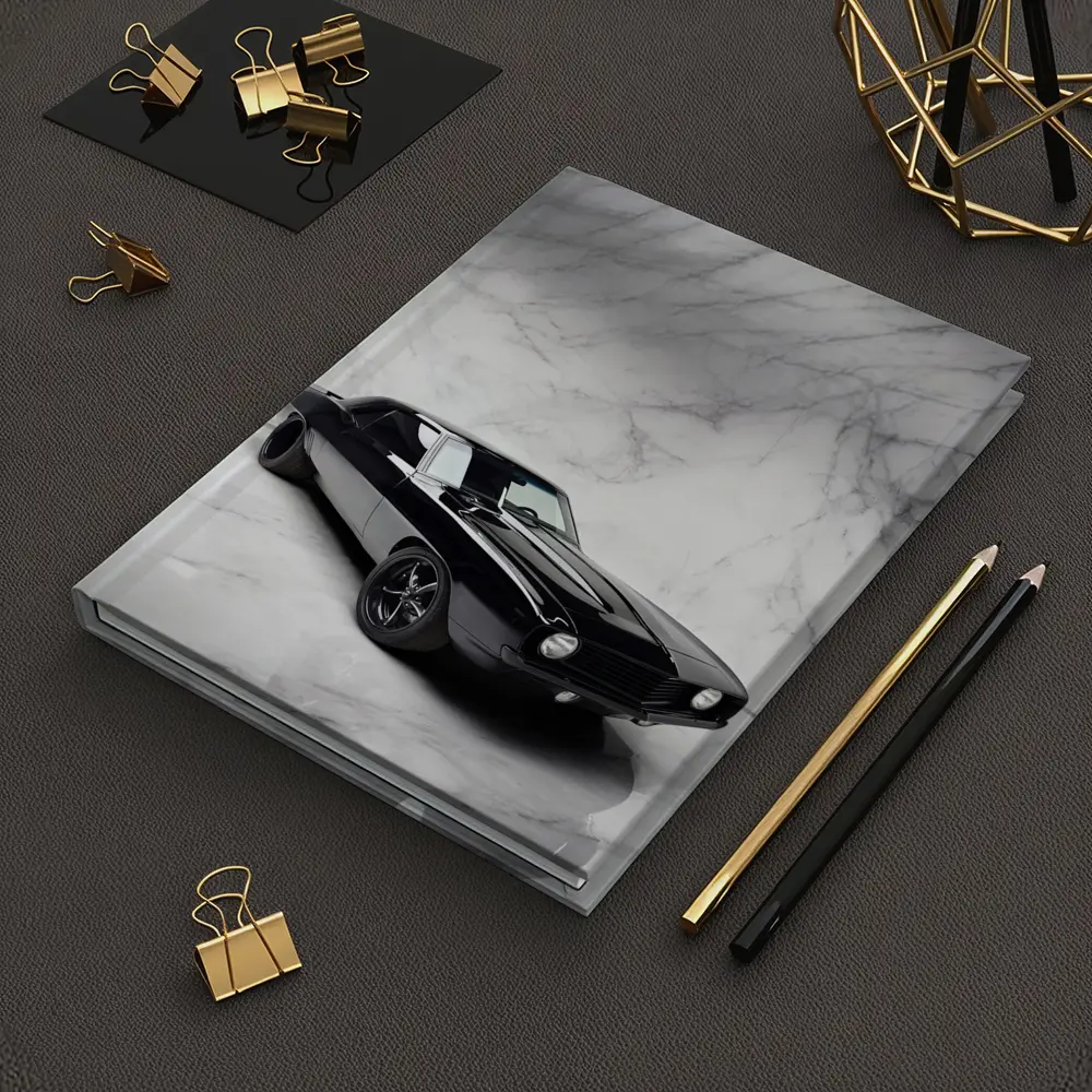 Black Chevrolet Camaro Classic Marble Studio – Notebooks