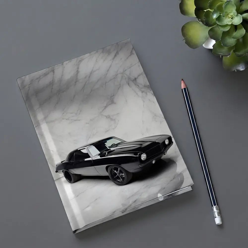 Black Chevrolet Camaro Classic Marble Studio – Notebooks